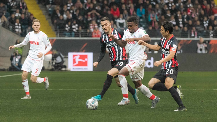 คลิปไฮไลท์บุนเดสลีกา ไอน์ทรัคท์ แฟรงเฟิร์ต 2-4 โคโลญจน์ Eintracht Frankfurt 2-4 FC Koln