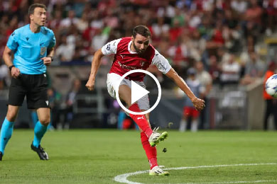 ไฮไลท์ฟุตบอล ยูฟ่า แชมเปี้ยนส์ลีก บราก้า 2-1 พานาธิไนกอส 23/08/2023