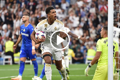 ไฮไลท์ฟุตบอล ลาลีกา สเปน เรอัล มาดริด 2-1 เกตาเฟ่ 02/09/2023