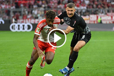 ไฮไลท์ฟุตบอล บุนเดสลีกา บาเยิร์น มิวนิค 3-0 ไฟร์บวร์ก 08/10/2023