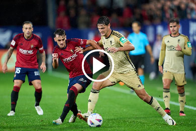 ไฮไลท์ฟุตบอล ลาลีกา สเปน โอซาซูน่า 2-0 กรานาด้า 20/10/2023
