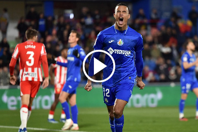ไฮไลท์ฟุตบอล ลาลีกา เกตาเฟ่ 2-1 อัลเมเรีย 25/11/2023