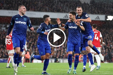 ไฮไลท์ฟุตบอล อาร์เซน่อล 0-2 เวสต์แฮม ยูไนเต็ด 28/12/2023