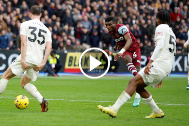 ไฮไลท์ฟุตบอล พรีเมียร์ลีก เวสต์แฮม ยูไนเต็ด 2-0 แมนฯ ยูไนเต็ด 23/12/2023