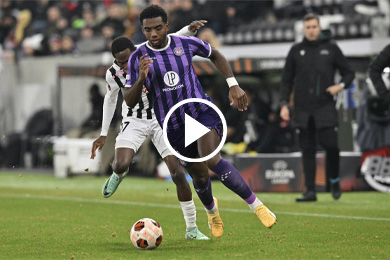 ไฮไลท์ฟุตบอล ยูโรป้า ลีก LASK ลินซ์ 1-2 ตูลูส 14/12/2023