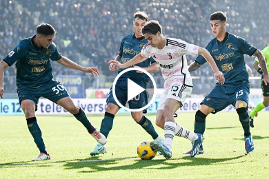ไฮไลท์ฟุตบอล กัลโช่ เซเรียอา โฟรซิโนเน่ 1-2 ยูเวนตุส 23/12/2023