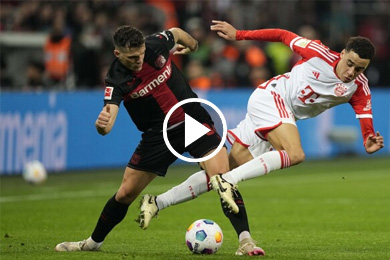 ไฮไลท์ฟุตบอล บุนเดสลีกา เลเวอร์คูเซ่น 3-0 บาเยิร์น มิวนิค 10/02/2024