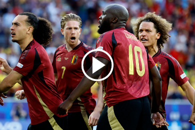 ไฮไลท์ฟุตบอล ยูโร 2024 เบลเยี่ยม 2-0 โรมาเนีย 22/06/2024