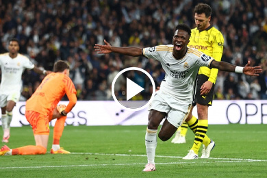 ไฮไลท์ฟุตบอล ยูฟ่า แชมเปี้ยนส์ลีก โบรุสเซีย ดอร์ทมุนด์ 0-2 เรอัล มาดริด 01/06/2024