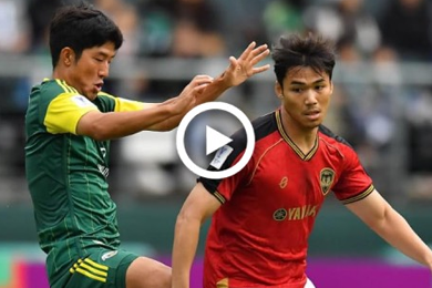 ไฮไลท์ฟุตบอลเอเอฟซี คัพ ชอนบุกฮุนได 4-1 เมืองทอง ยูไนเต็ด 03/10/2024