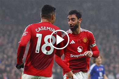 ไฮไลท์ฟุตบอล พรีเมียร์ลีก แมนฯ ยูไนเต็ด 3-0 เลสเตอร์ ซิตี้ 10/11/2024
