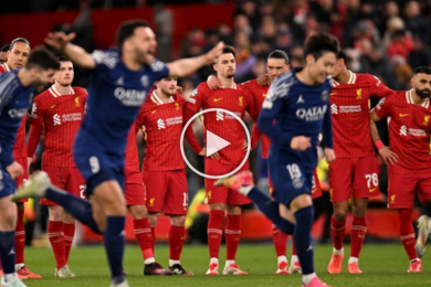 ไฮไลท์ฟุตบอล ยูฟ่า แชมเปี้ยนส์ลีก ลิเวอร์พูล (1)0-1(4) ปารีส แซงต์ แชร์กแมง 11/03/2025