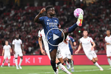 ไฮไลท์ฟุตบอล กระชับมิตรสโมสร อาร์เซน่อล (5)1-0(6) เอซี มิลาน 23/07/2025