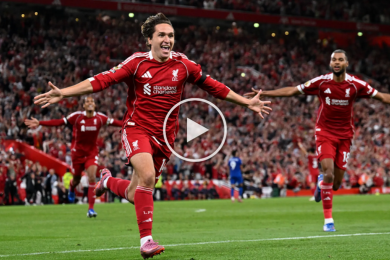 ไฮไลท์ฟุตบอล พรีเมียร์ลีก ลิเวอร์พูล 4-2 บอร์นมัธ 15/08/2025