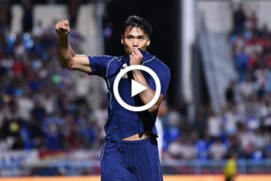 ไฮไลท์ฟุตบอลไทย คิงส์ คัพ ทีมชาติไทย 3-0 ฟิจิ 05/09/2025