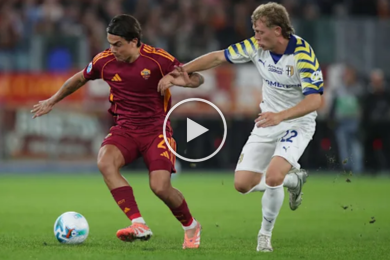 ไฮไลท์ฟุตบอล กัลโช่ เซเรียอา เอเอส โรม่า 2-1 ปาร์ม่า 29/10/2025