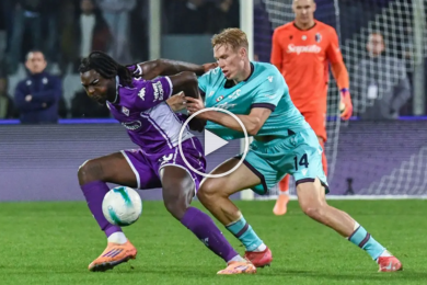 ไฮไลท์ฟุตบอล กัลโช่ เซเรียอา ฟิออเรนติน่า 2-2 โบโลญญ่า 26/10/2025