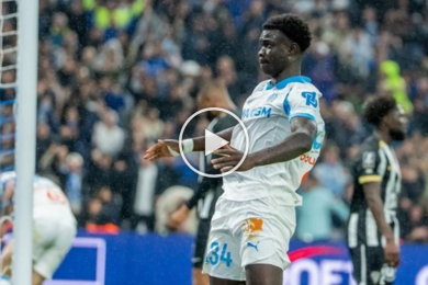 ไฮไลท์ฟุตบอล ลีกเอิง โอลิมปิก มาร์กเซย 2-2 อองเช่ร์ 29/10/2025