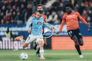 ไฮไลท์ฟุตบอล ลาลีกา โอซาซูน่า 2-3 เซลต้า บีโก้ 26/10/2025