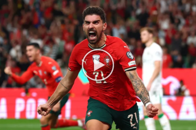 ไฮไลท์ฟุตบอลโลก โซนยุโรป โปรตุเกส 1-0 ไอร์แลนด์ 11/10/2025