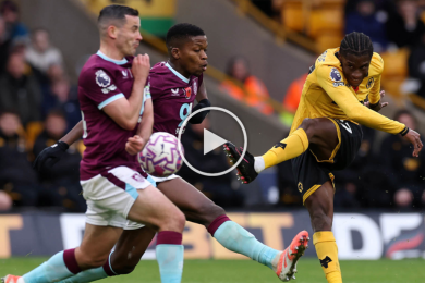 ไฮไลท์ฟุตบอล พรีเมียร์ลีก วูล์ฟแฮมป์ตัน 2-3 เบิร์นลี่ย์ 26/10/2025