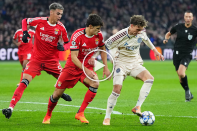 ไฮไลท์ฟุตบอล ยูฟ่า แชมเปี้ยนส์ลีก อาแจกซ์ 0-2 เบนฟิก้า 25/11/2025