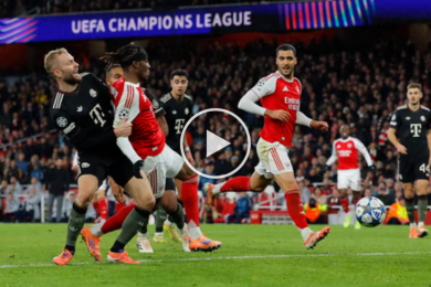 ไฮไลท์ฟุตบอล ยูฟ่า แชมเปี้ยนส์ลีก อาร์เซน่อล 3-1 บาเยิร์น มิวนิค 26/11/2025