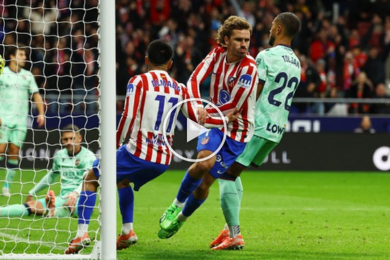 ไฮไลท์ฟุตบอล ลาลีกา แอตฯ มาดริด 3-1 เลบานเต้ 08/11/2025