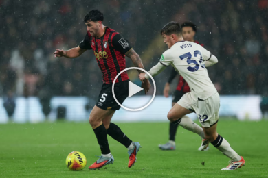 ไฮไลท์ฟุตบอล พรีเมียร์ลีก บอร์นมัธ 2-2 เวสต์แฮม ยูไนเต็ด 22/11/2025