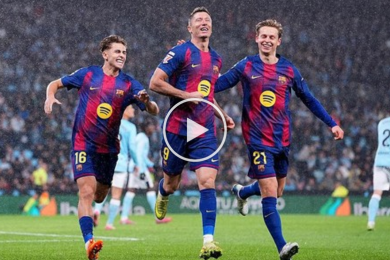 ไฮไลท์ฟุตบอล ลาลีกา เซลต้า บีโก้ 2-4 บาร์เซโลน่า 09/11/2025