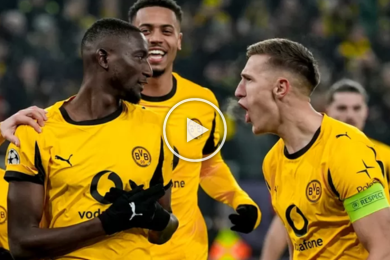 ไฮไลท์ฟุตบอล ยูฟ่า แชมเปี้ยนส์ลีก ดอร์ทมุนด์ 4-0 บียาร์เรอัล 25/11/2025