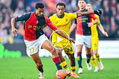 ไฮไลท์ฟุตบอล กัลโช่ เซเรียอา เจนัว 2-1 เวโรน่า 29/11/2025