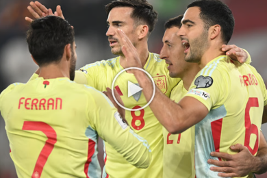 ไฮไลท์ฟุตบอลโลก โซนยุโรป จอร์เจีย 0-4 สเปน 15/11/2025