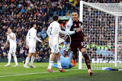 ไฮไลท์ฟุตบอล พรีเมียร์ลีก ลีดส์ ยูไนเต็ด 1-2 แอสตัน วิลล่า 23/11/2025