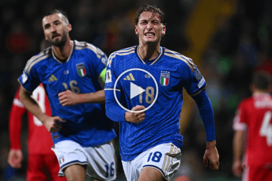 ไฮไลท์ฟุตบอลโลก โซนยุโรป มอลโดว่า 0-2 อิตาลี 13/11/2025