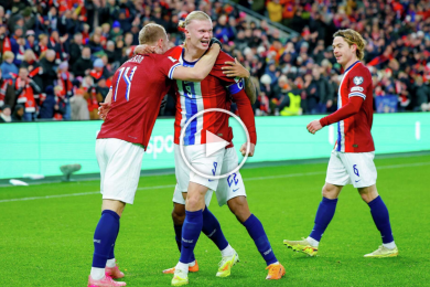 ไฮไลท์ฟุตบอลโลก โซนยุโรป นอร์เวย์ 4-1 เอสโตเนีย 13/11/2025