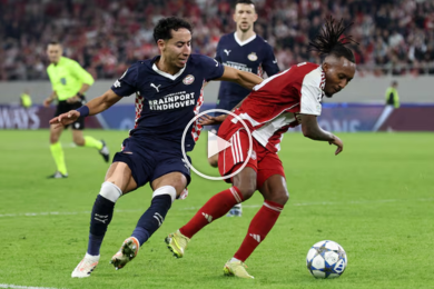 ไฮไลท์ฟุตบอล ยูฟ่า แชมเปี้ยนส์ลีก โอลิมเปียกอส 1-1 พีเอสวี ไอนด์โฮเฟ่น 04/11/2025