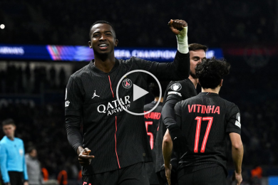 ไฮไลท์ฟุตบอล ยูฟ่า แชมเปี้ยนส์ลีก ปารีส แซงต์ แชร์กแมง 5-3 สเปอร์ส 26/11/2025