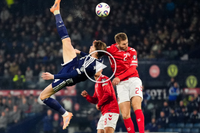 ไฮไลท์ฟุตบอลโลก โซนยุโรป สกอตแลนด์ 4-2 เดนมาร์ก 18/11/2025