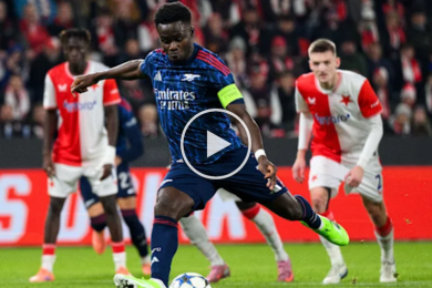 ไฮไลท์ฟุตบอล ยูฟ่า แชมเปี้ยนส์ลีก สลาเวีย ปราก 0-3 อาร์เซน่อล 04/11/2025