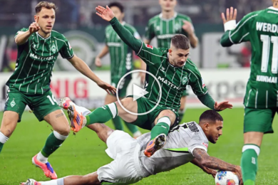 ไฮไลท์ฟุตบอล บุนเดสลีกา แวร์เดอร์ เบรเมน 2-1 โวล์ฟสบวร์ก 07/11/2025