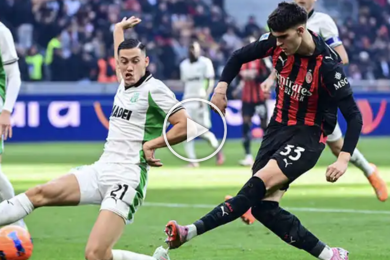 ไฮไลท์ฟุตบอล กัลโช่ เซเรียอา เอซี มิลาน 2-2 ซาสซูโอโล่ 14/12/2025