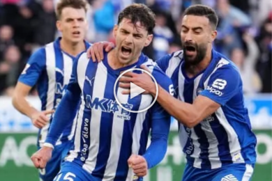 ไฮไลท์ฟุตบอล ลาลีกา อลาเบส 1-0 เรอัล โซเซียดาด 06/12/2025