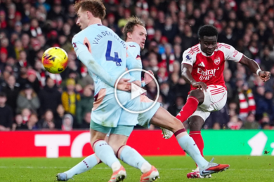 ไฮไลท์ฟุตบอล พรีเมียร์ลีก อาร์เซน่อล 2-0 เบรนท์ฟอร์ด 03/12/2025