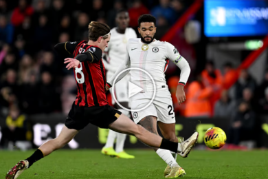 ไฮไลท์ฟุตบอล พรีเมียร์ลีก บอร์นมัธ 0-0 เชลซี 06/12/2025