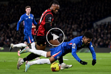 ไฮไลท์ฟุตบอล พรีเมียร์ลีก เชลซี 2-2 บอร์นมัธ 30/12/2025