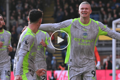 ไฮไลท์ฟุตบอล พรีเมียร์ลีก คริสตัล พาเลซ 0-3 แมนฯ ซิตี้ 14/12/2025