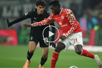 ไฮไลท์ฟุตบอล บุนเดสลีกา ไมนซ์ 0-1 มึนเช่นกลัดบัค 05/12/2025