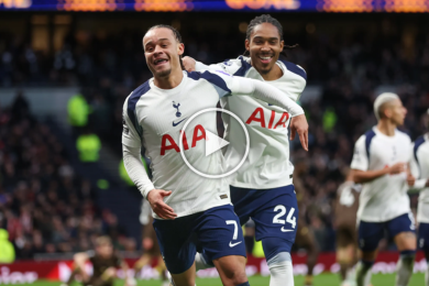 ไฮไลท์ฟุตบอล พรีเมียร์ลีก สเปอร์ส 2-0 เบรนท์ฟอร์ด 06/12/2025