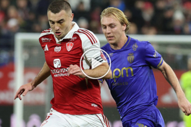 ไฮไลท์ฟุตบอล ลีกเอิง แบรสต์ 1-0 โมนาโก 05/12/2025